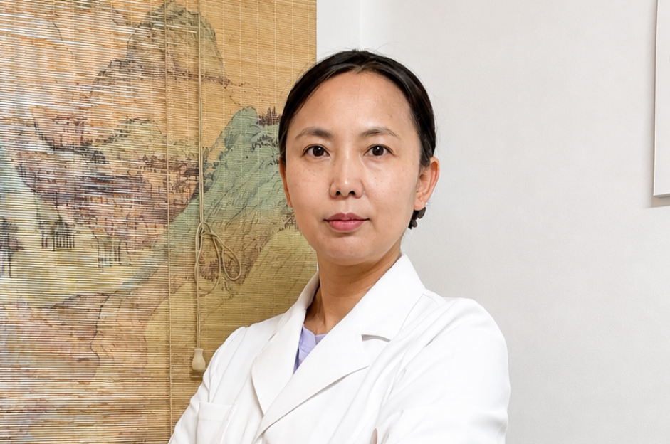 Dr. Huang, New York State–licensed acupuncturist